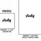 Study Planner Stickers | RF-03
