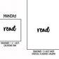 Read Planner Stickers | RF-08