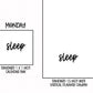 Sleep Planner Stickers | CS-011