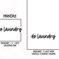 Do Laundry Planner Stickers | CS-010
