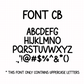 Custom Text Planner Stickers | BAR-CB-CUSTOM
