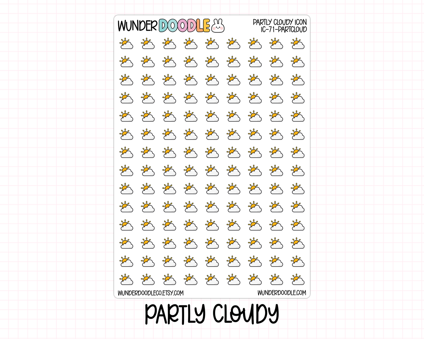 Weather Planner Stickers | IC-71