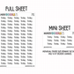Today Planner Stickers | F1-05