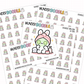 Spa Day Planner Stickers | IC-205