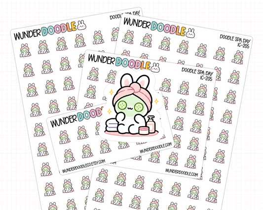 Spa Day Planner Stickers | IC-205