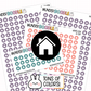 Home Icon Planner Stickers | IC-209