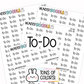 To-Do Planner Stickers | CF01-02