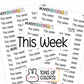 This Week Planner Stickers | CF01-06