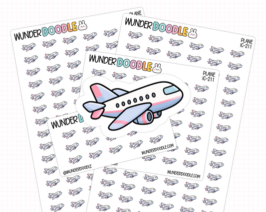 Plane Planner Stickers | IC-211