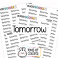 Tomorrow Planner Stickers | CF01-05