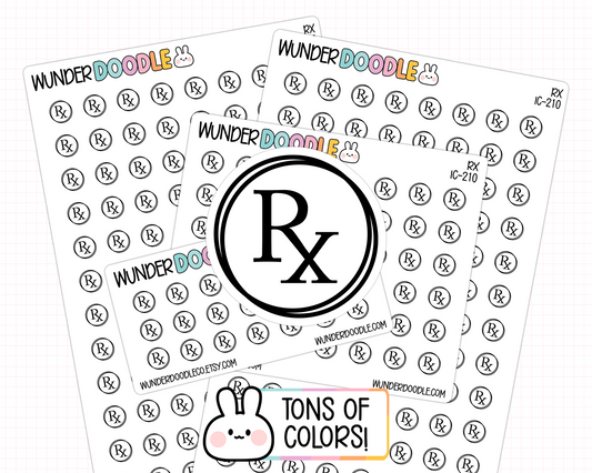 Medication Planner Stickers | IC-210