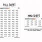 Work Planner Stickers | F1-01