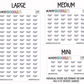 Plane Planner Stickers | IC-211