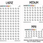 Medication Planner Stickers | IC-210