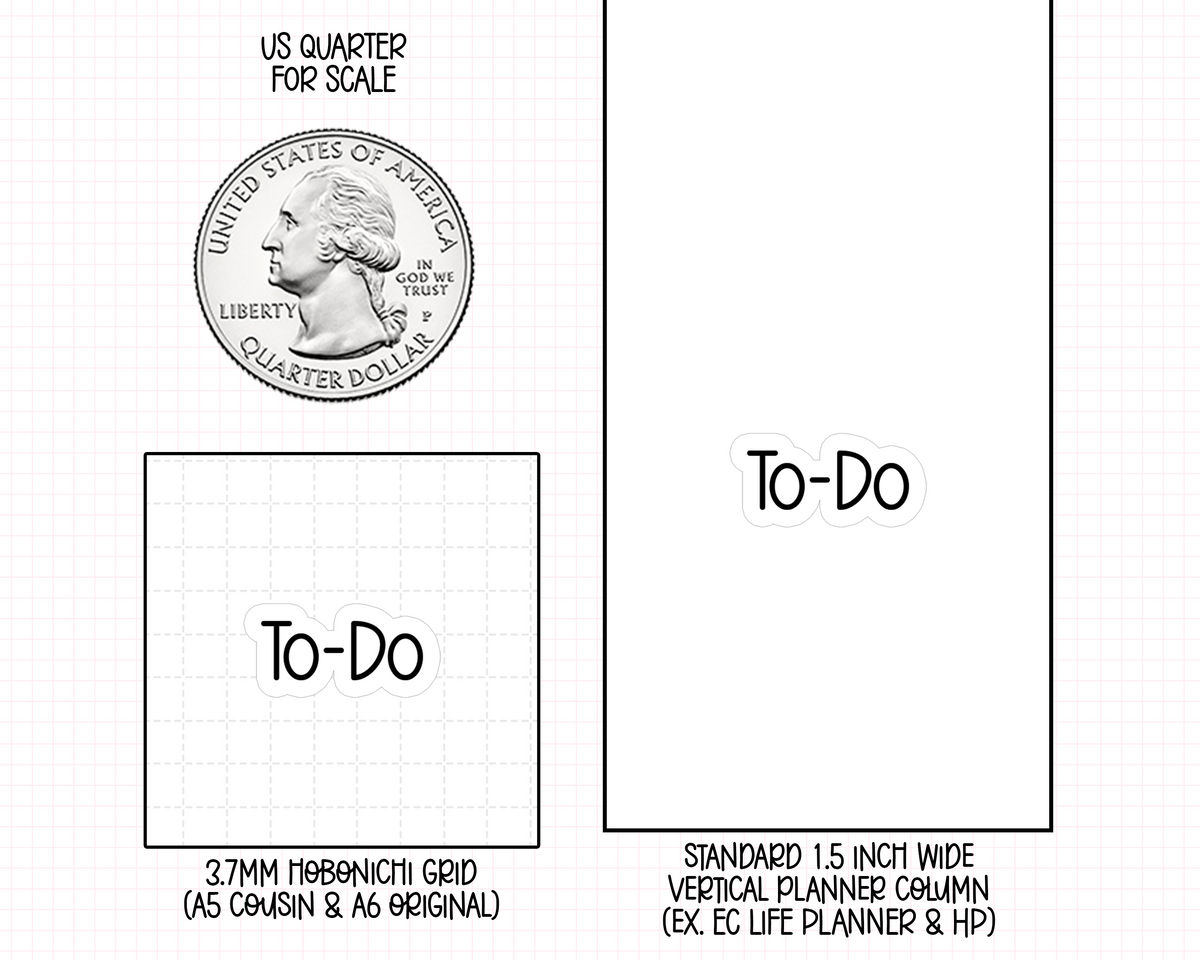 To-Do Planner Stickers | CF01-02