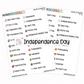 US Holiday Planner Stickers | F1-14
