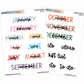 Layered Months Planner Stickers | DUO-02