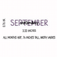 Layered Months Planner Stickers | DUO-02