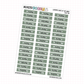Layered Days of the Week Planner Stickers | DUO-04