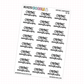 Chronic Overthinker Stickers | QS-05