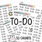 to do stickers, to do planner stickers, productivity stickers, productivity planner