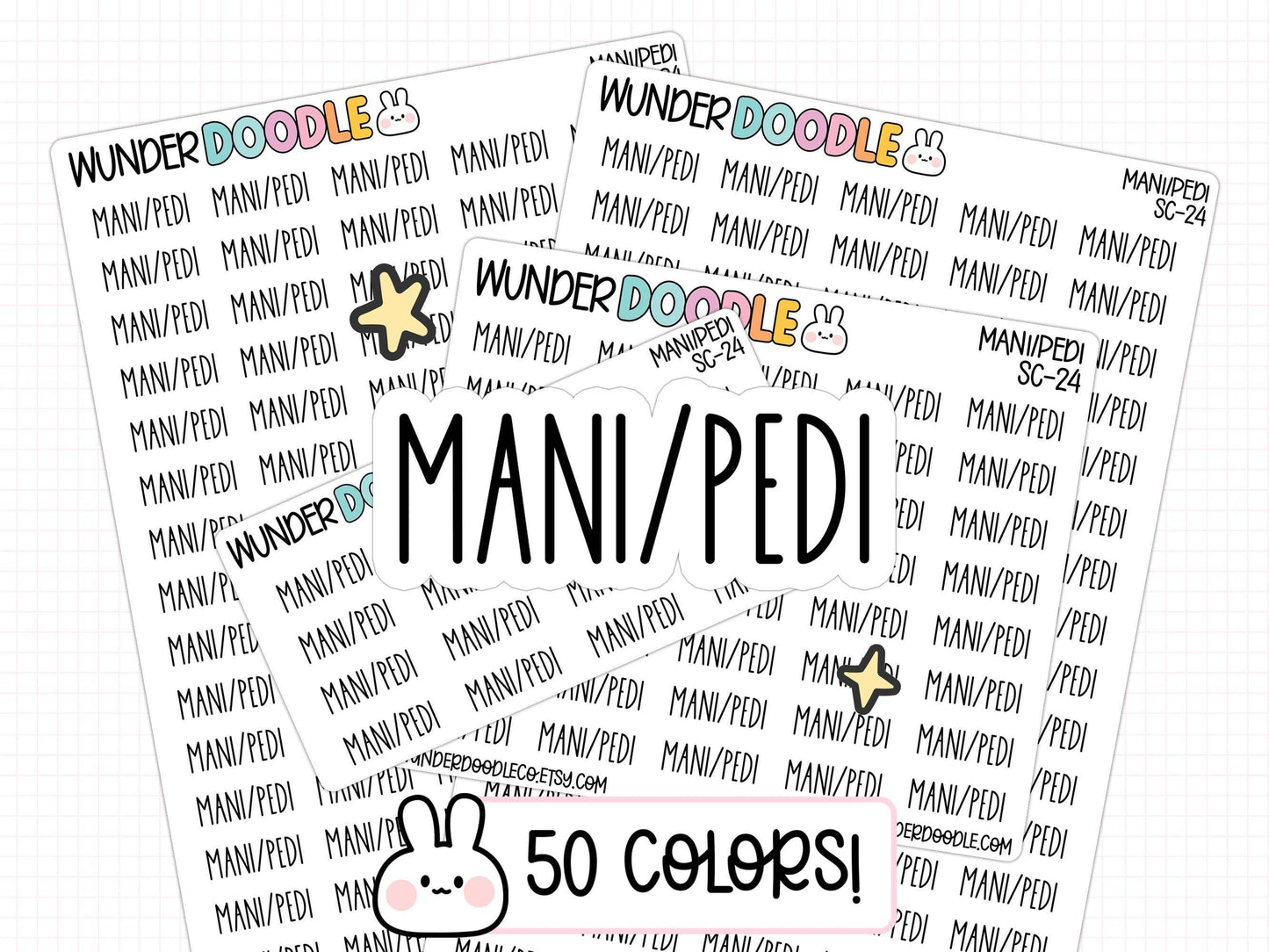 manicure planner stickers, mani pedi stickers, pedicure stickers, pedicure planner stickers, nail appointment stickers