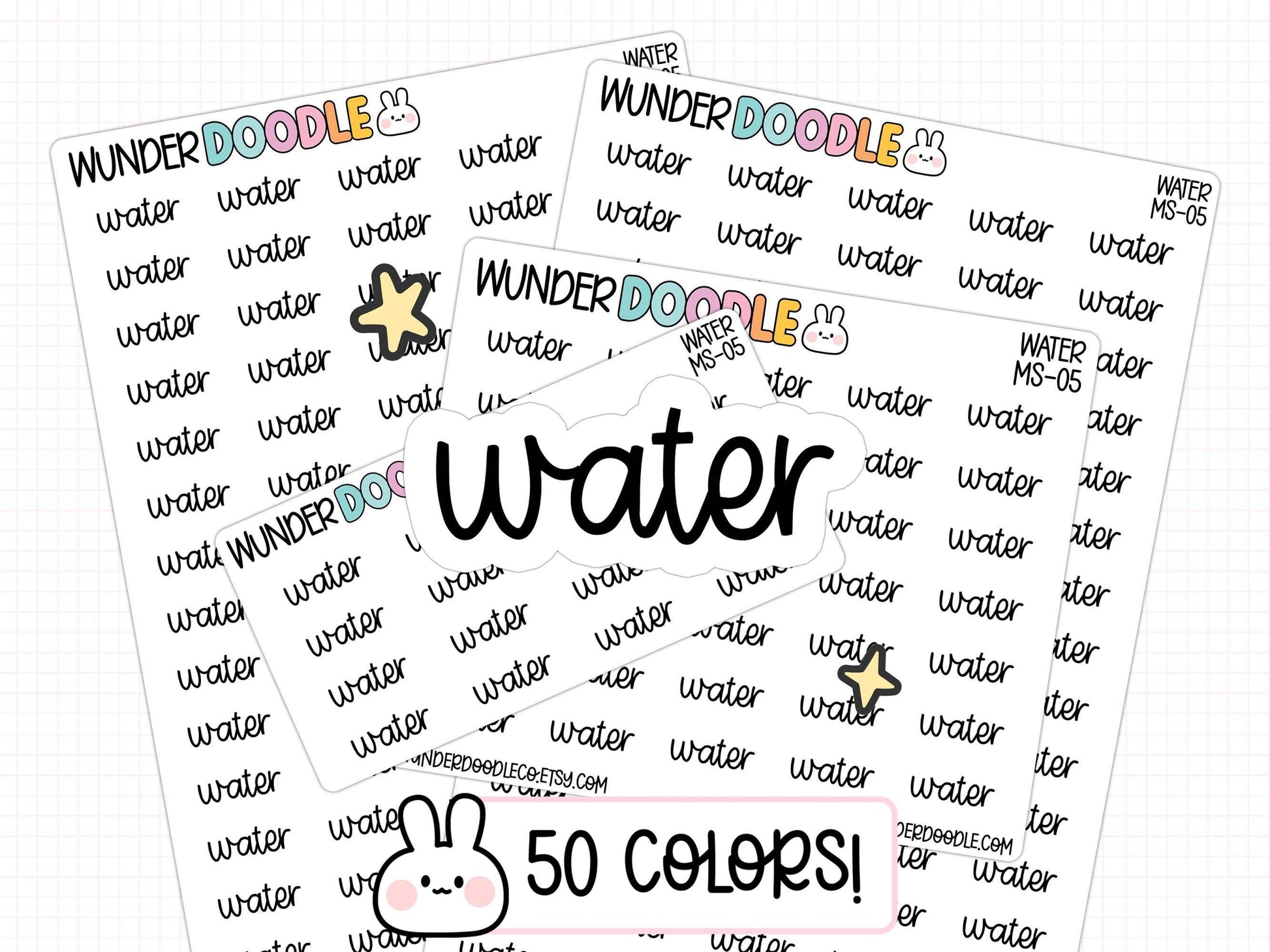 water bill stickers, bill tracker stickers, pay bill stickers, functional stickers, budget stickers