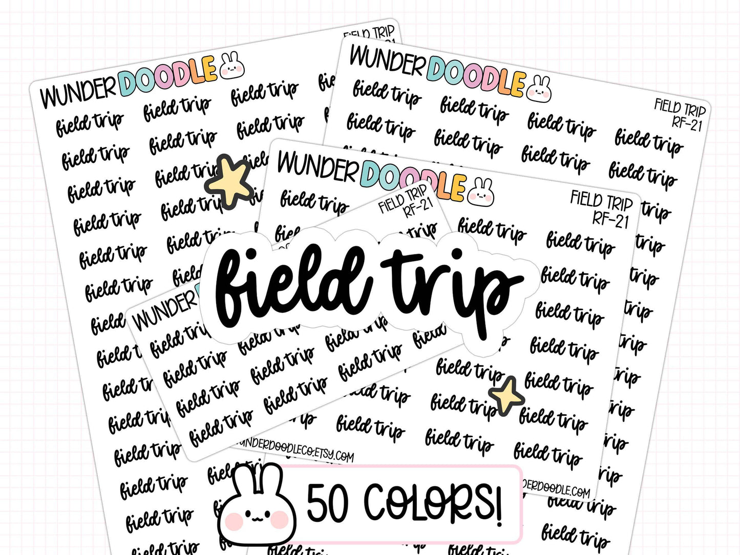 field trip stickers, school stickers, planner stickers, school planner, teacher planner stickers