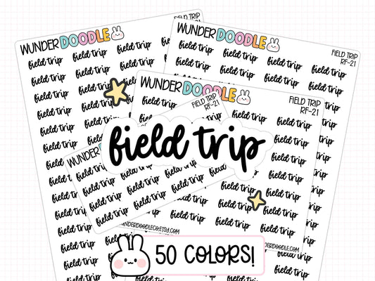 field trip stickers, school stickers, planner stickers, school planner, teacher planner stickers