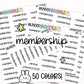 membership stickers, bill planner stickers, bill stickers, bill due stickers, functional stickers
