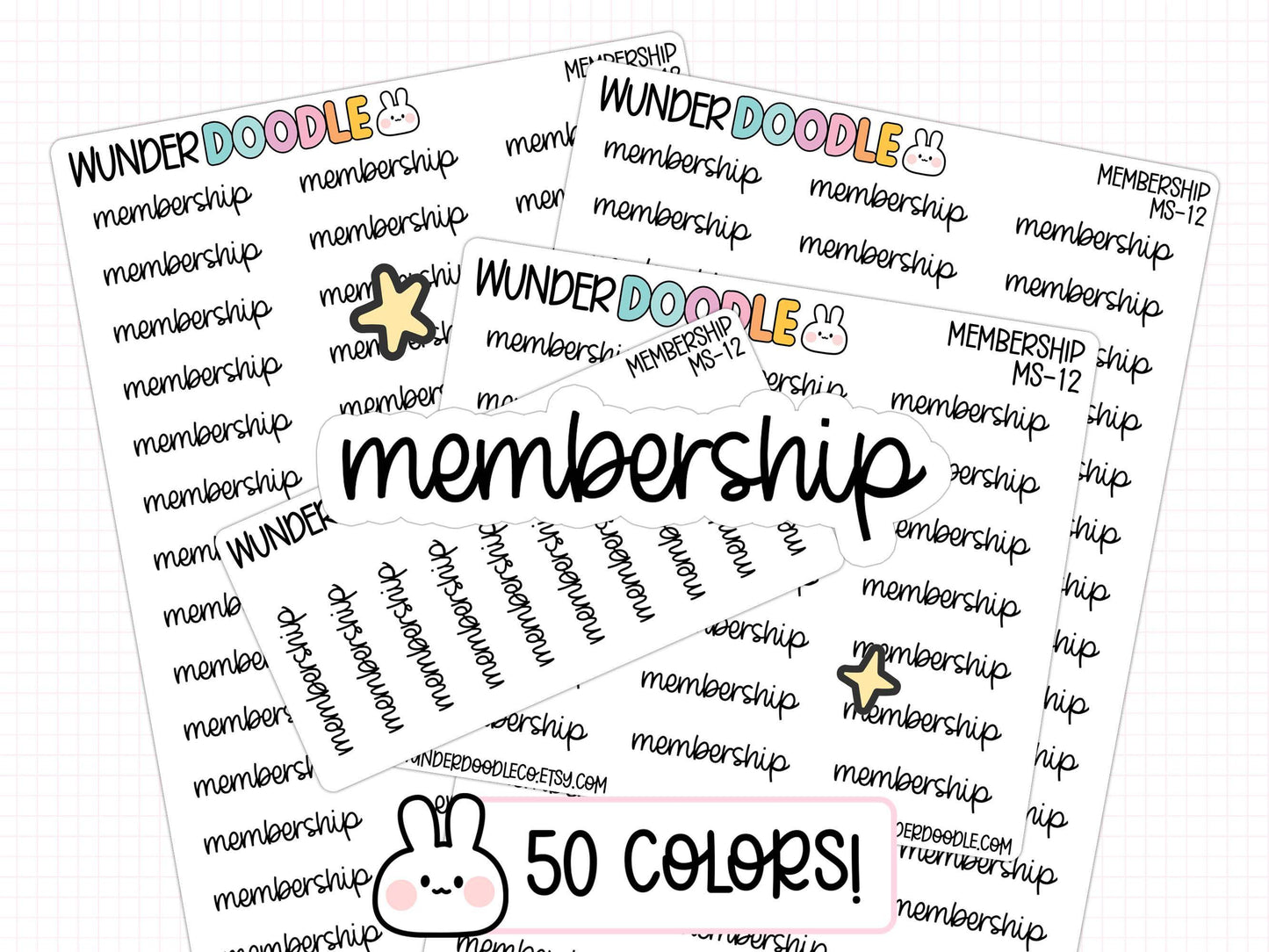 membership stickers, bill planner stickers, bill stickers, bill due stickers, functional stickers