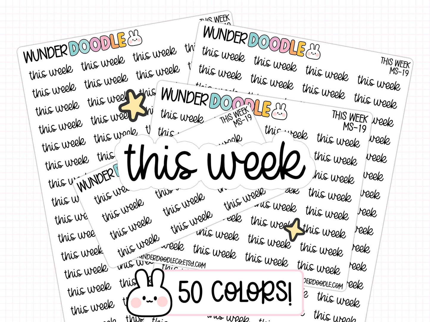 this week planner stickers, functional planner stickers, planning stickers