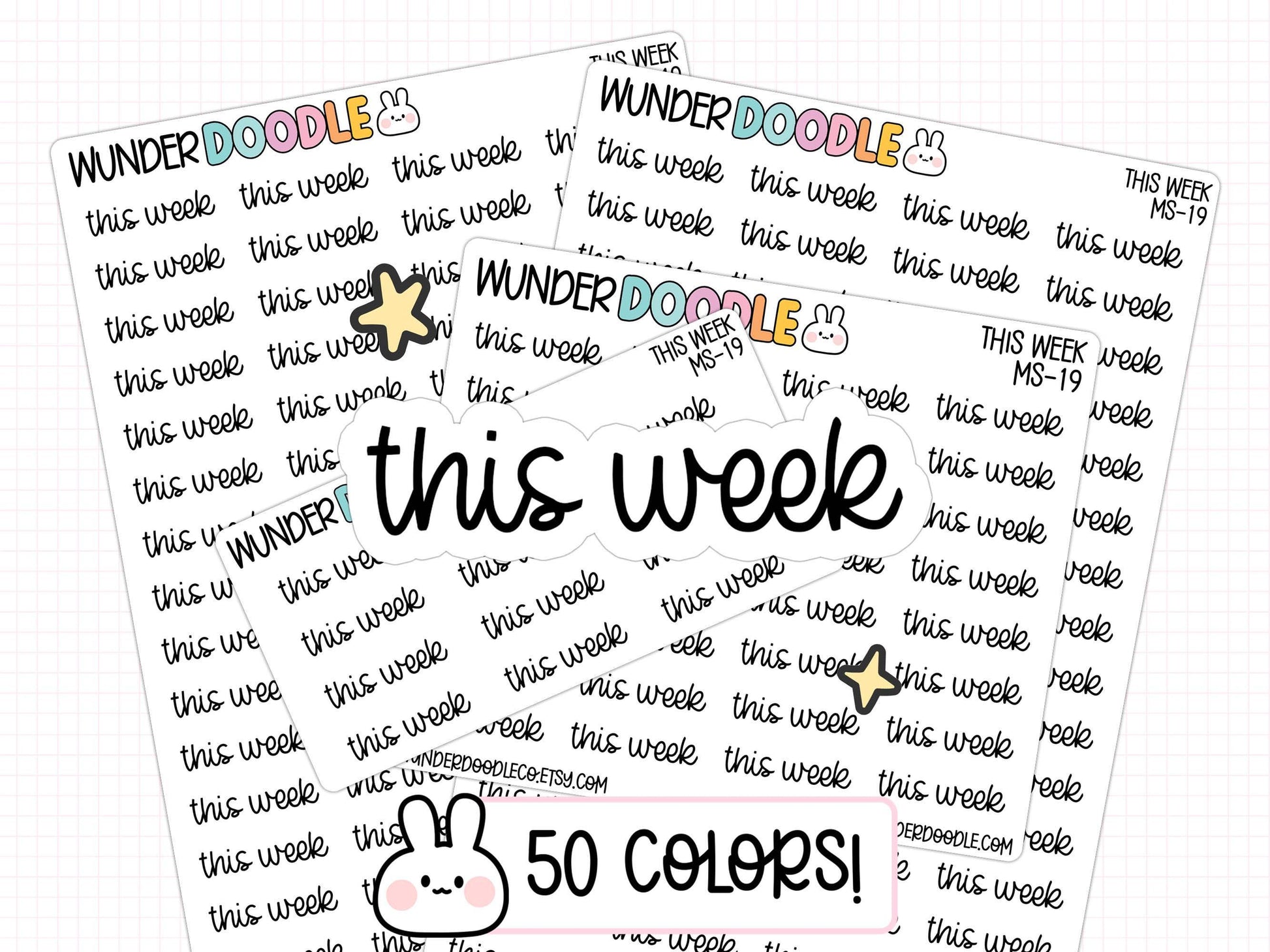 this week planner stickers, functional planner stickers, planning stickers