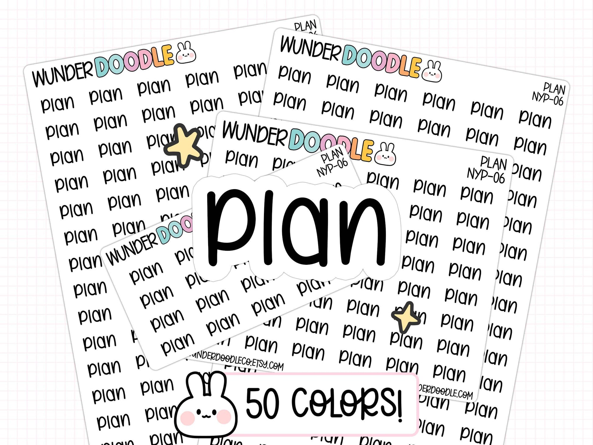 plan stickers, plan planner stickers, planning stickers, text stickers, functional stickers