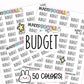 budget planner stickers, budgeting stickers, money stickers, budget stickers, finance stickers, functional planner stickers