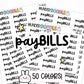 pay bill stickers, bill planner stickers, budget planner, budget tracker, bill tracker, finance planner