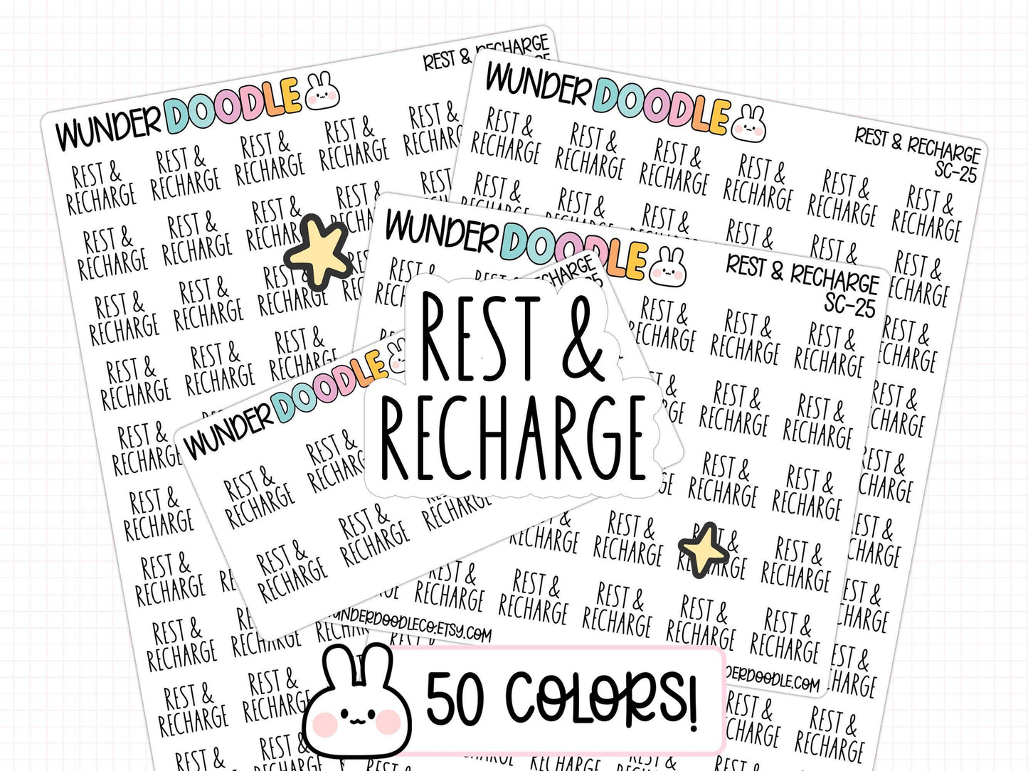 rest planner stickers, me time stickers, rest day stickers, functional stickers, planner stickers, weekly planner stickers