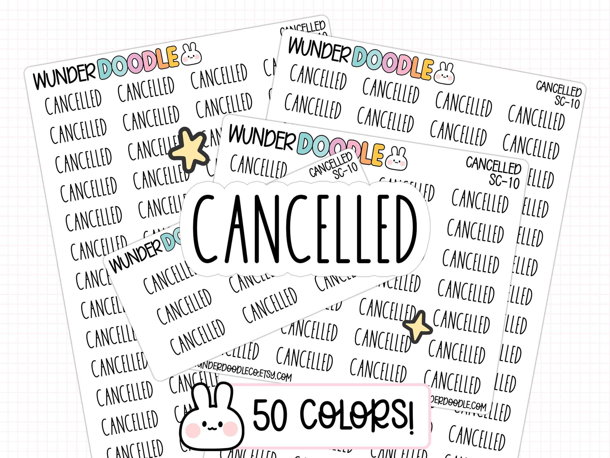 cancelled stickers, cancelled planner stickers, cancelled plans stickers, event stickers, functional stickers
