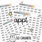 appt planner stickers, appointment stickers, appointment reminders, functional stickers, functional planner stickers