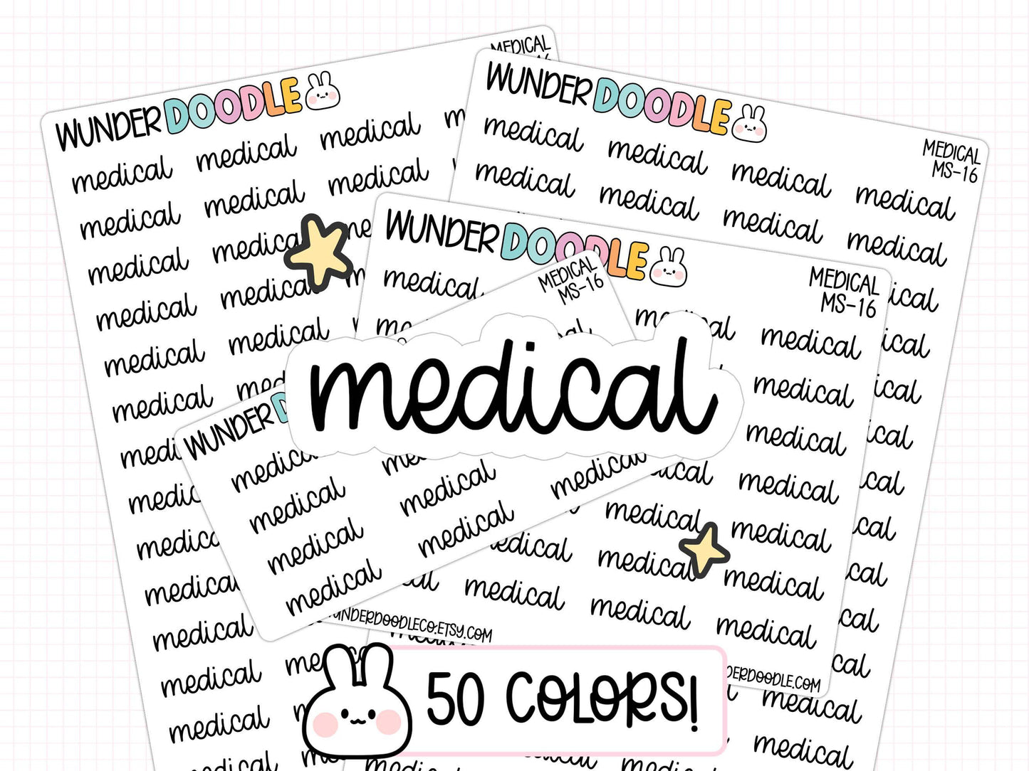 medical planner stickers, bill stickers, bill planner stickers, pay bill stickers, bill tracker stickers