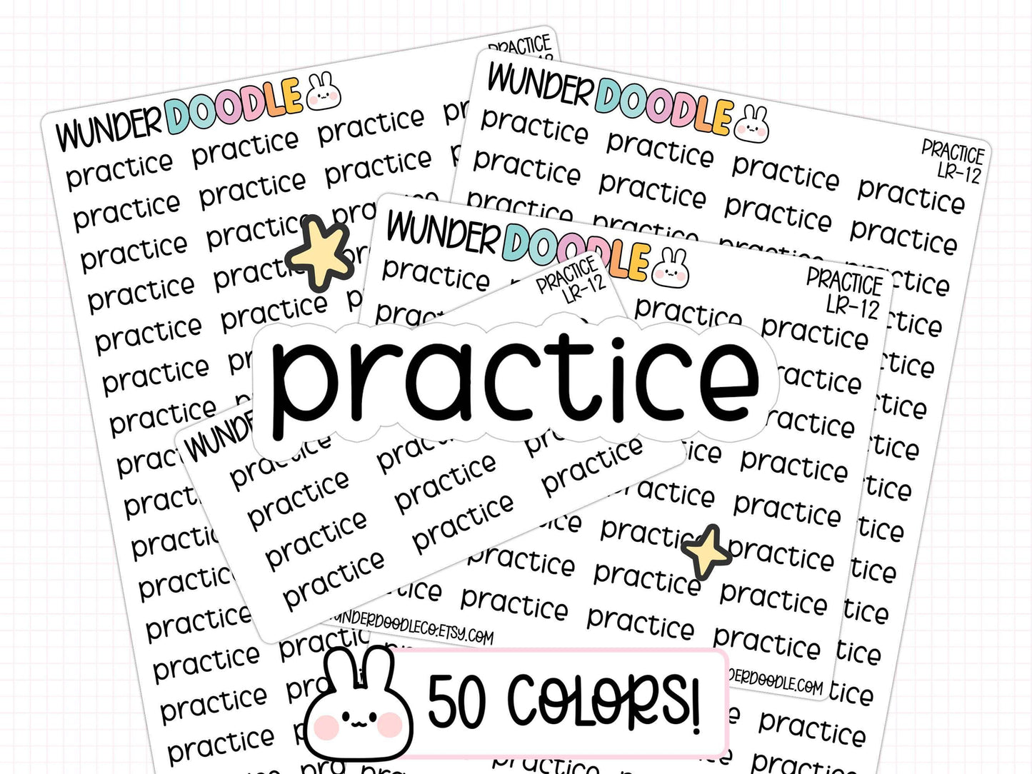 practice planner stickers, practice stickers, after school activity stickers