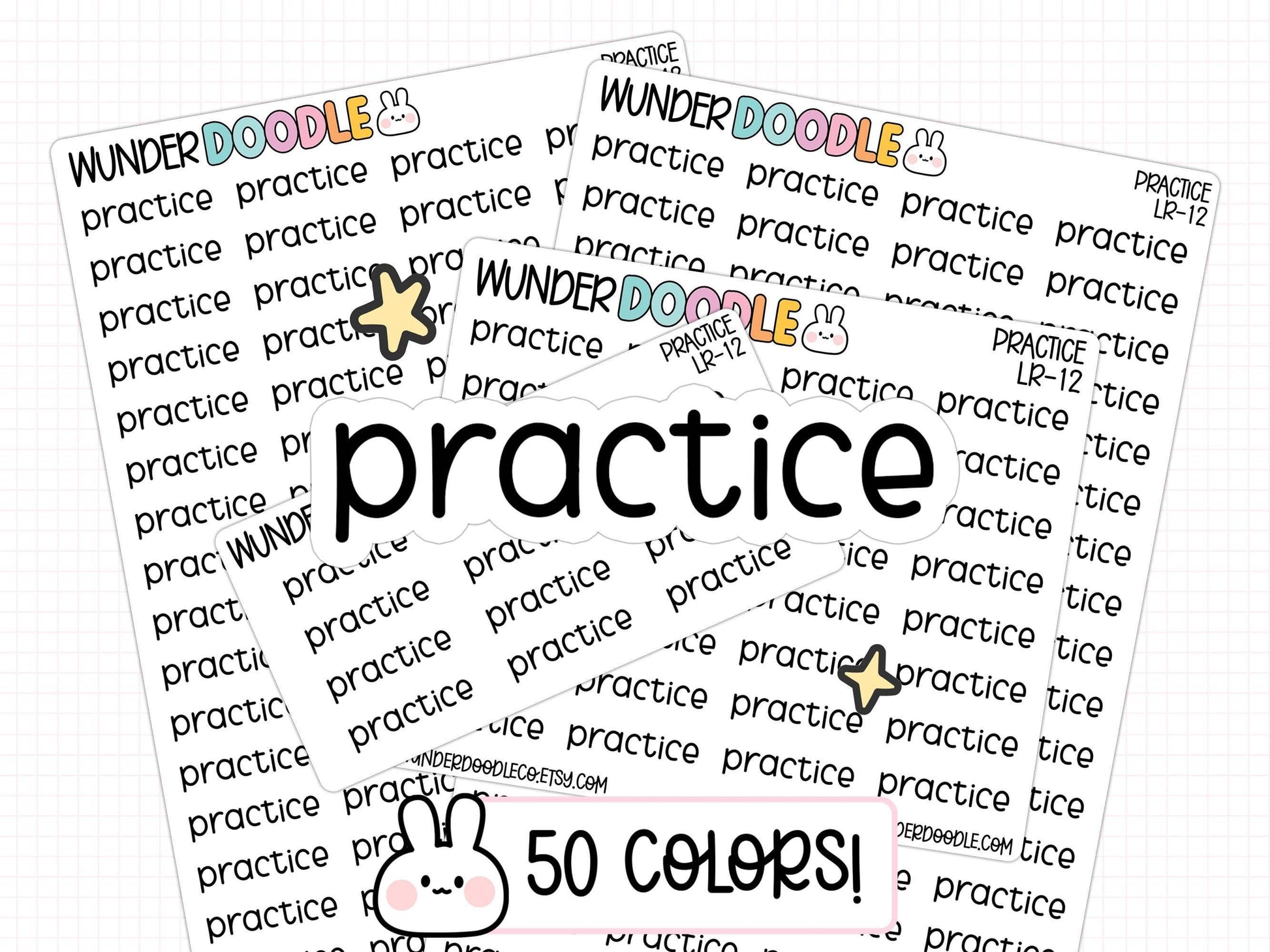practice planner stickers, practice stickers, after school activity stickers