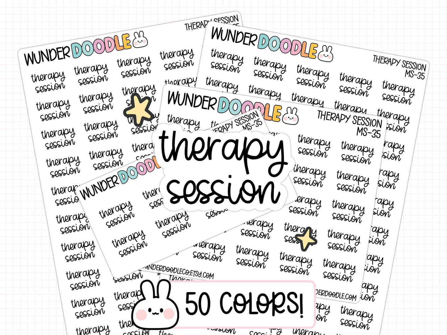therapy appointment stickers, appointment planner stickers, therapy stickers, therapy planner stickers, therapy session stickers