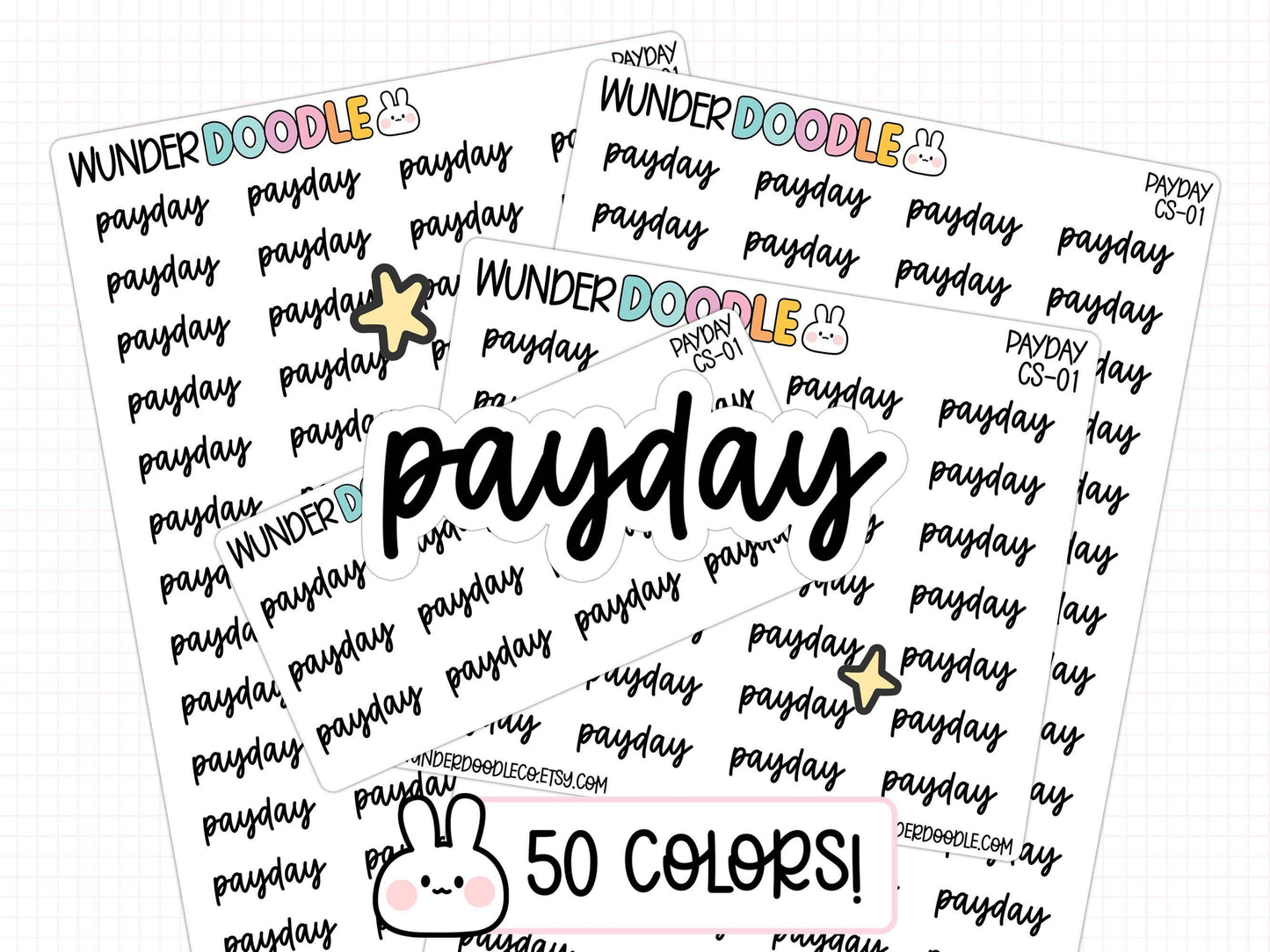 payday planner stickers, payday stickers, budget planner, budget stickers, money stickers, income tracker
