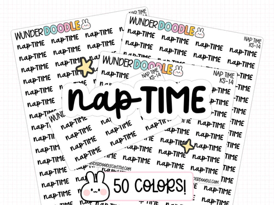 nap time stickers, nap planner stickers, nap time planner stickers, nap stickers, sticker sheets, functional stickers