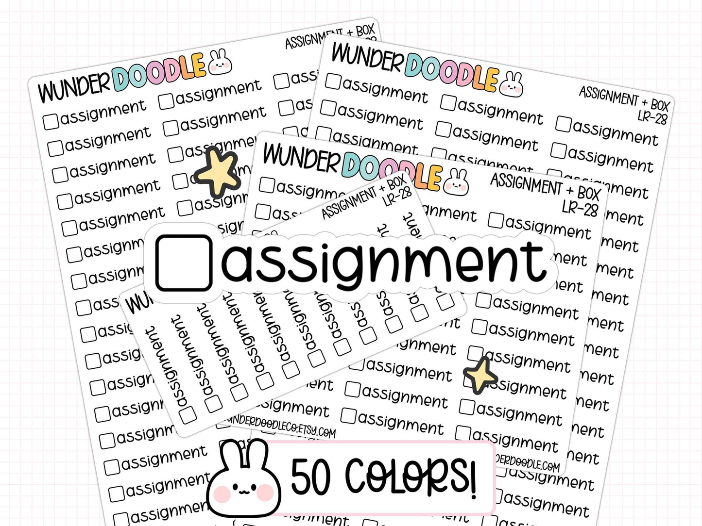 assignment stickers, homework planner stickers, school stickers, functional stickers