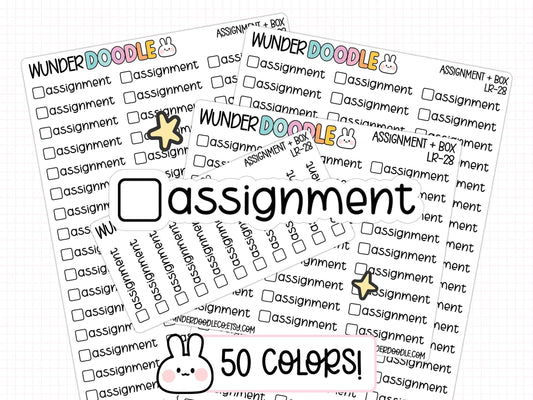 assignment stickers, homework planner stickers, school stickers, functional stickers