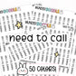 need to call stickers, reminder stickers, to do stickers, functional stickers