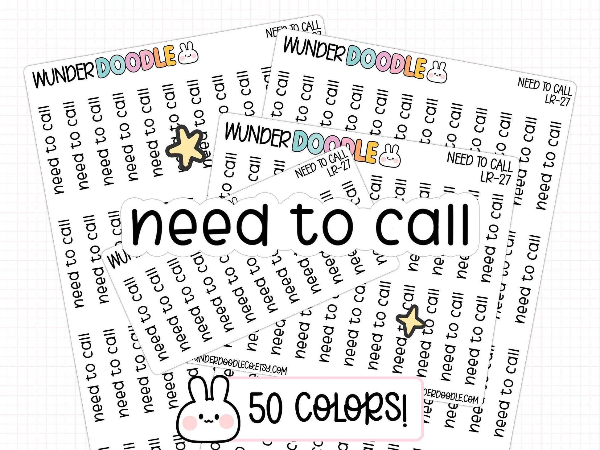 need to call stickers, reminder stickers, to do stickers, functional stickers