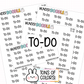 To-Do Planner Stickers | F1-01